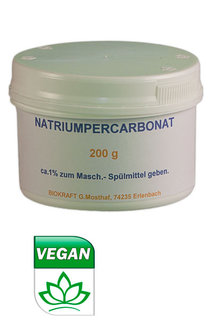 Natriumpercarbonat  200 g     - vegan -